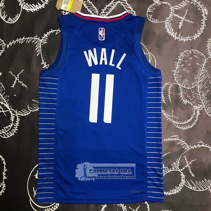 Camiseta Los Angeles Clippers John Wall NO 11 Icon 2020-21 Azul